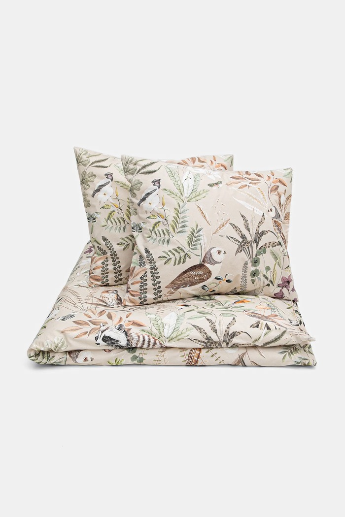 Medicine un set de lenjerie de pat din bumbac 50 x 60 cm / 160 x 200 cm bej RW25-PCU603