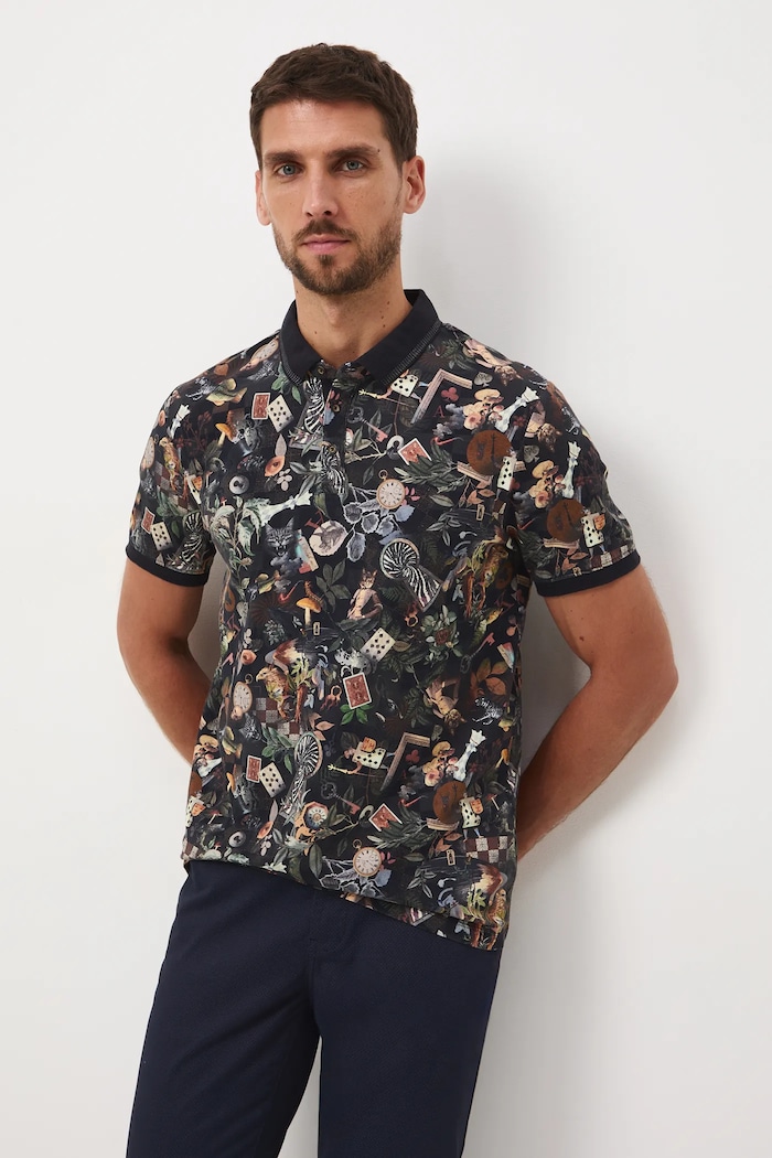 Tricou polo Medicine RW25-POM900 negru