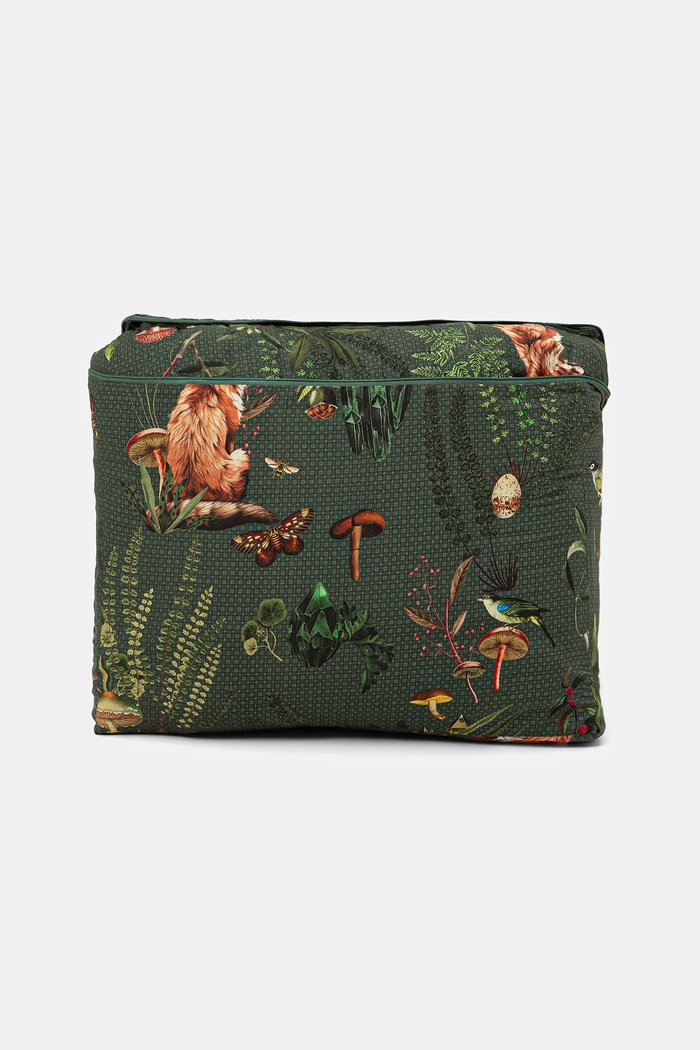 Medicine cuvertură de pat din bumbac 220 x 240 cm RW25-POU601 verde