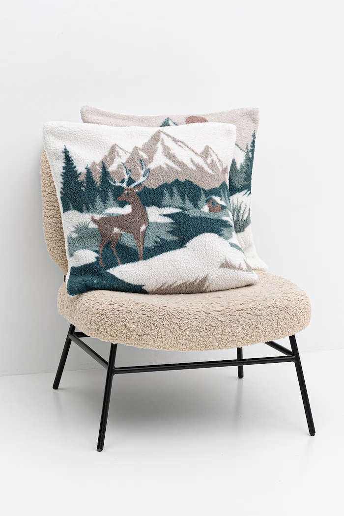 Poszewka dekoracyjna na poduszkę wzorzysta 50 x 50 cm RW25-PSU607 multicolor RW25