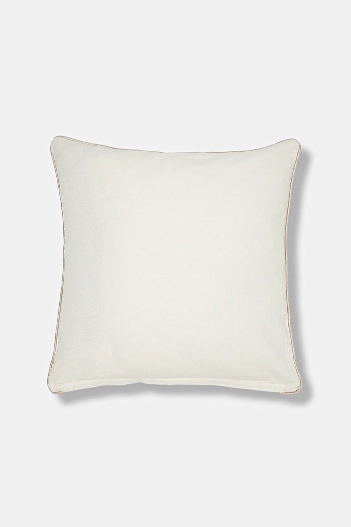 Sypialnia Poszewka na poduszkę z domieszką lnu świąteczna 50 x 50 cm RW25-PSU810 beżowy