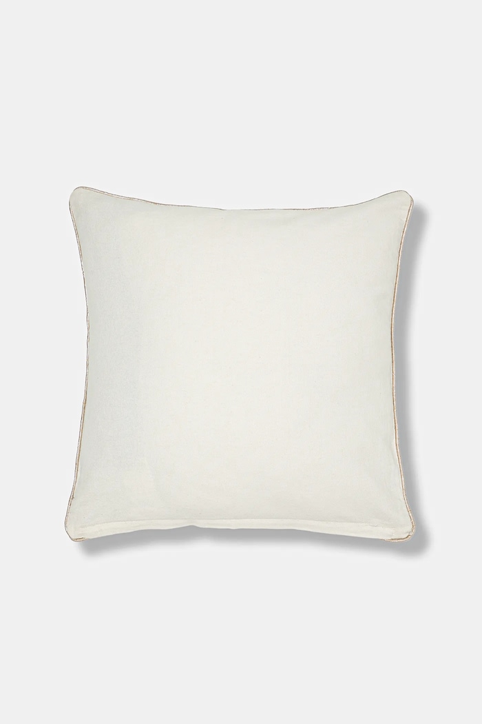 Sypialnia Poszewka na poduszkę z domieszką lnu świąteczna 50 x 50 cm RW25-PSU810 beżowy