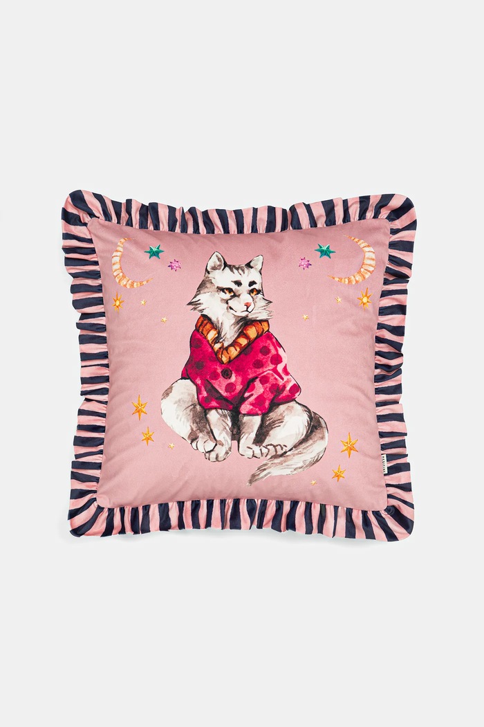 Dekoratívna obliečka na vankúš vzorované 45 x 45 cm viacfarebná RW25-PSU825