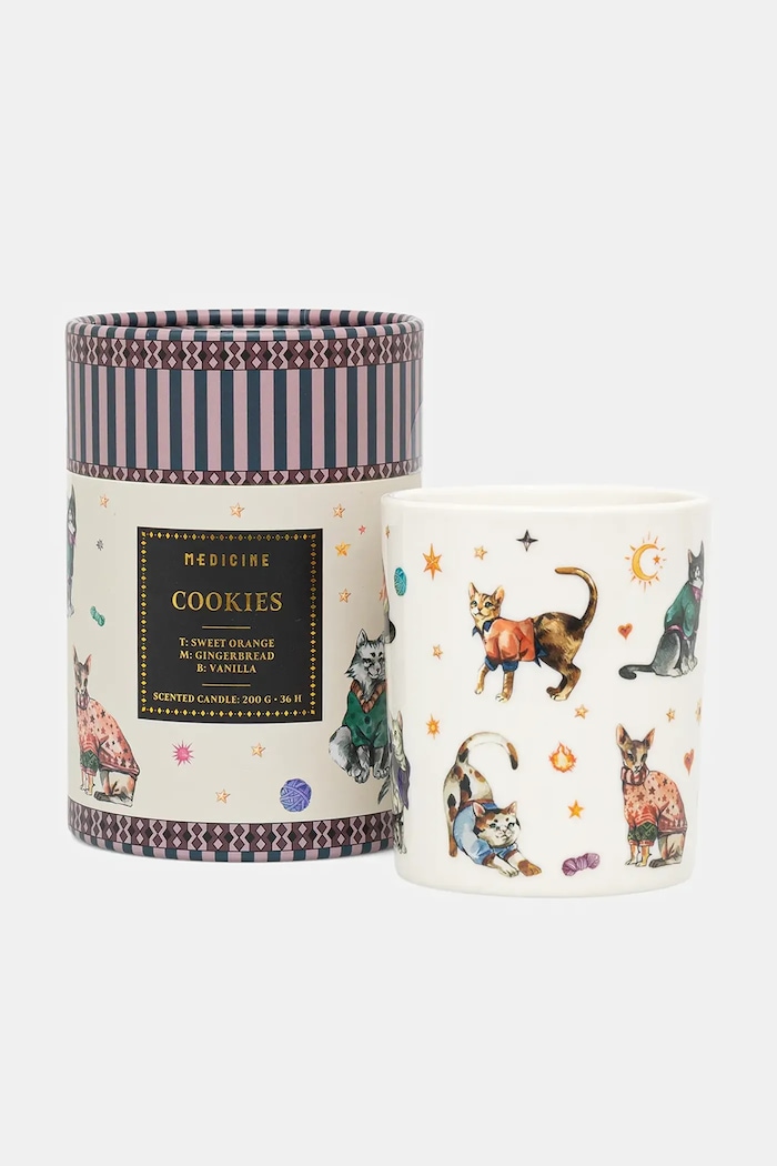 Świeca zapachowa Cookies beżowy RW25-SCU804