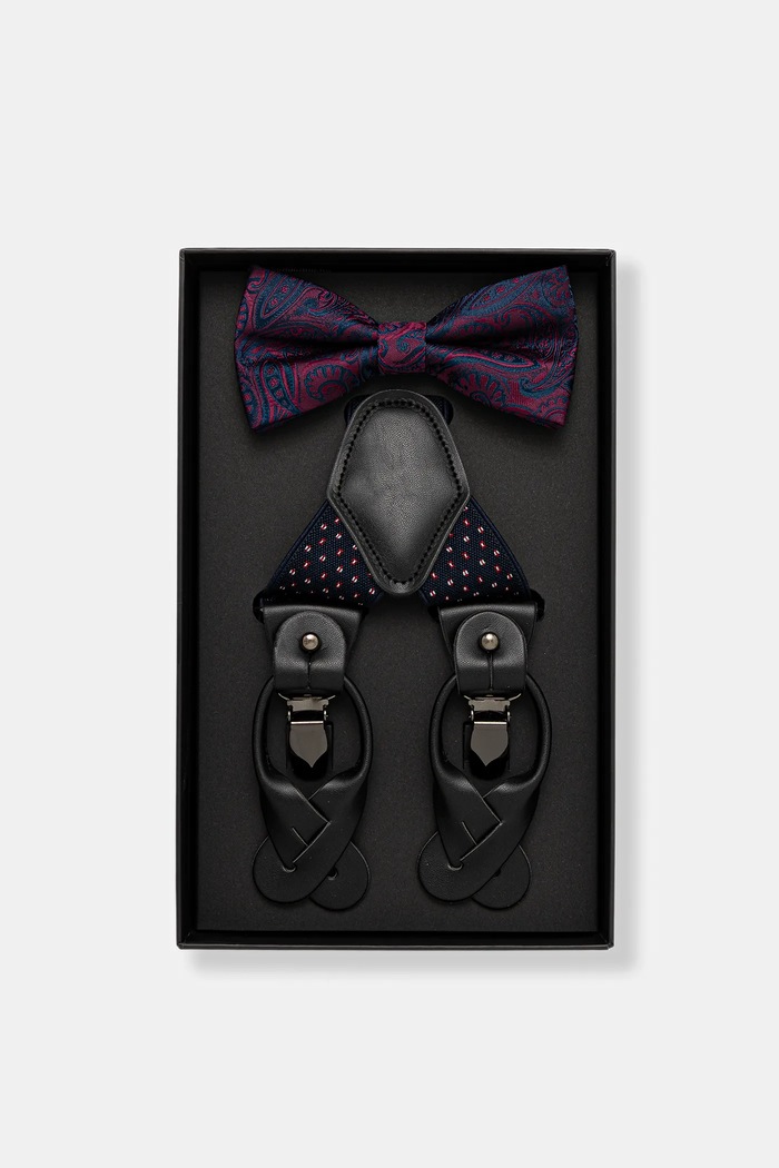 Medicine nadrágtartó és csokornyakkendő készlet RW25-SEU803