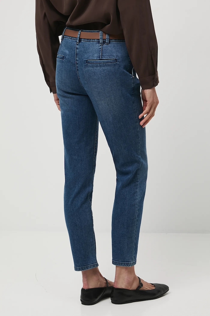 Oblečenie Rifle chino s opaskom RW25-SJD302 modrá
