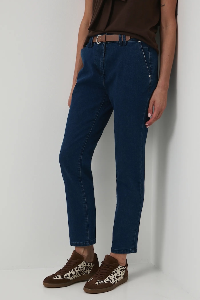 Rifle chino s opaskom RW25-SJD302 tmavomodrá RW25