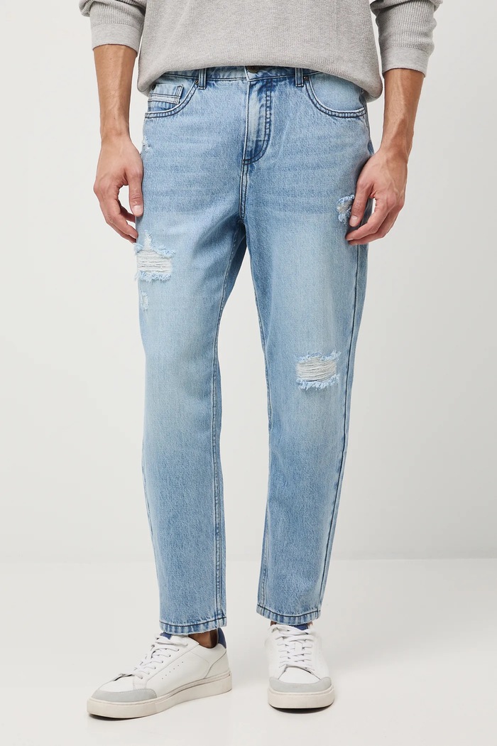 Medicine jeans in cotone RW25-SJM403 blu RW25