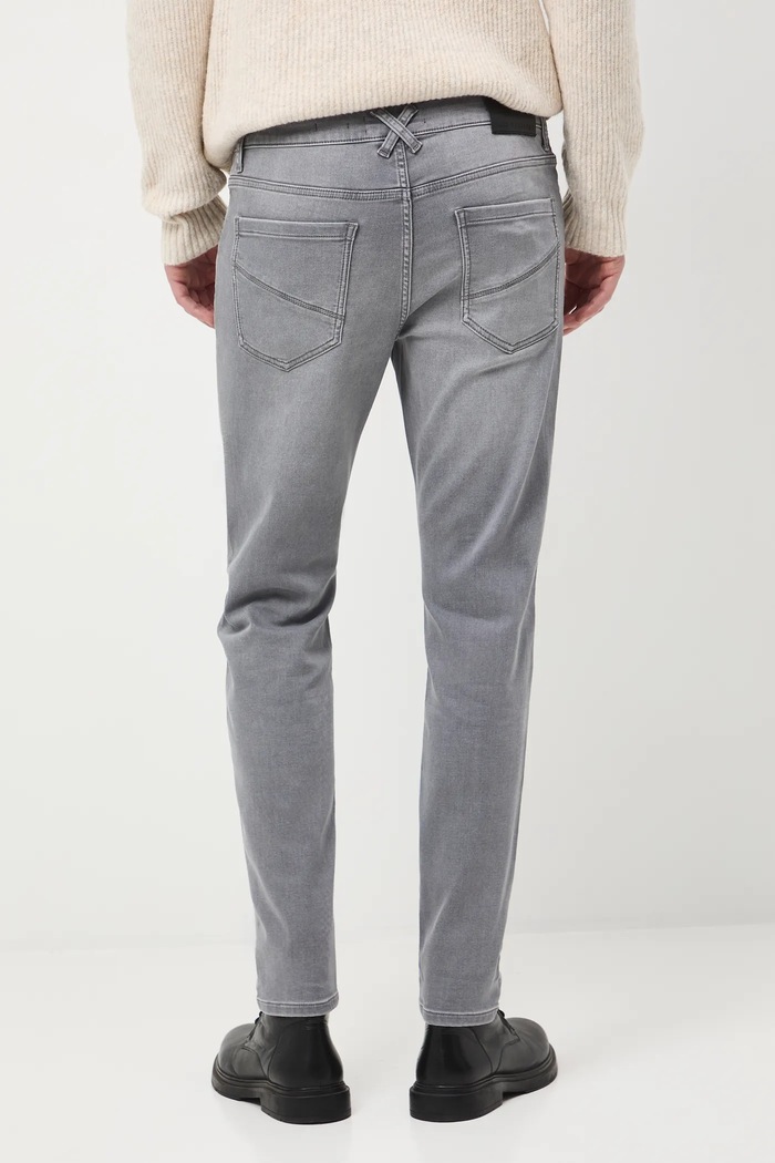 Oblečení Džíny pánské slim RW25-SJM803 šedá
