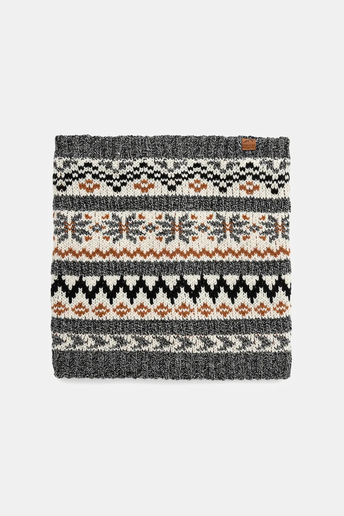Komin męski wzorzysty RW25-SOM901 multicolor RW25