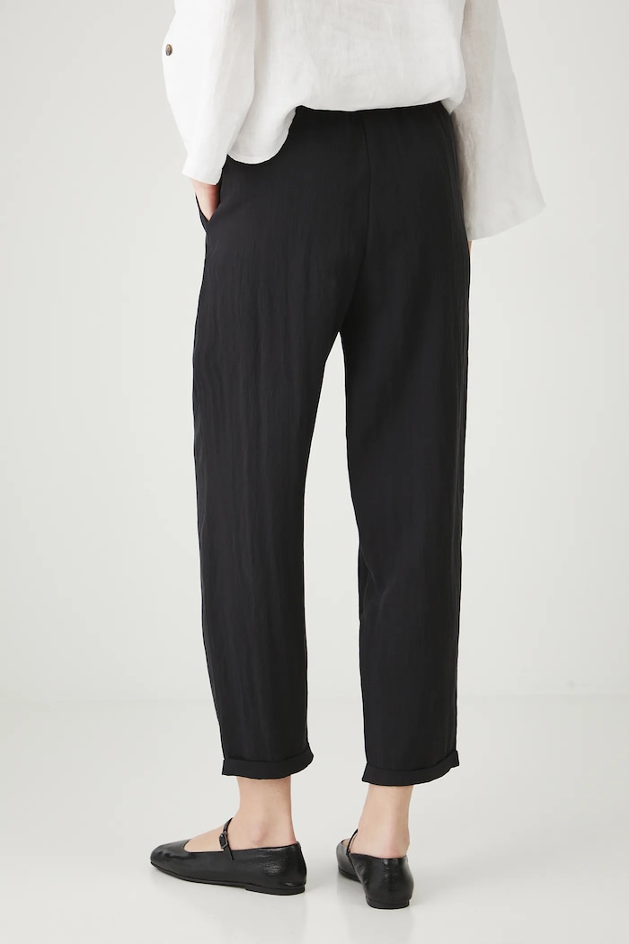 Odzież Spodnie damskie chino gładkie RW25-SPD104 czarny