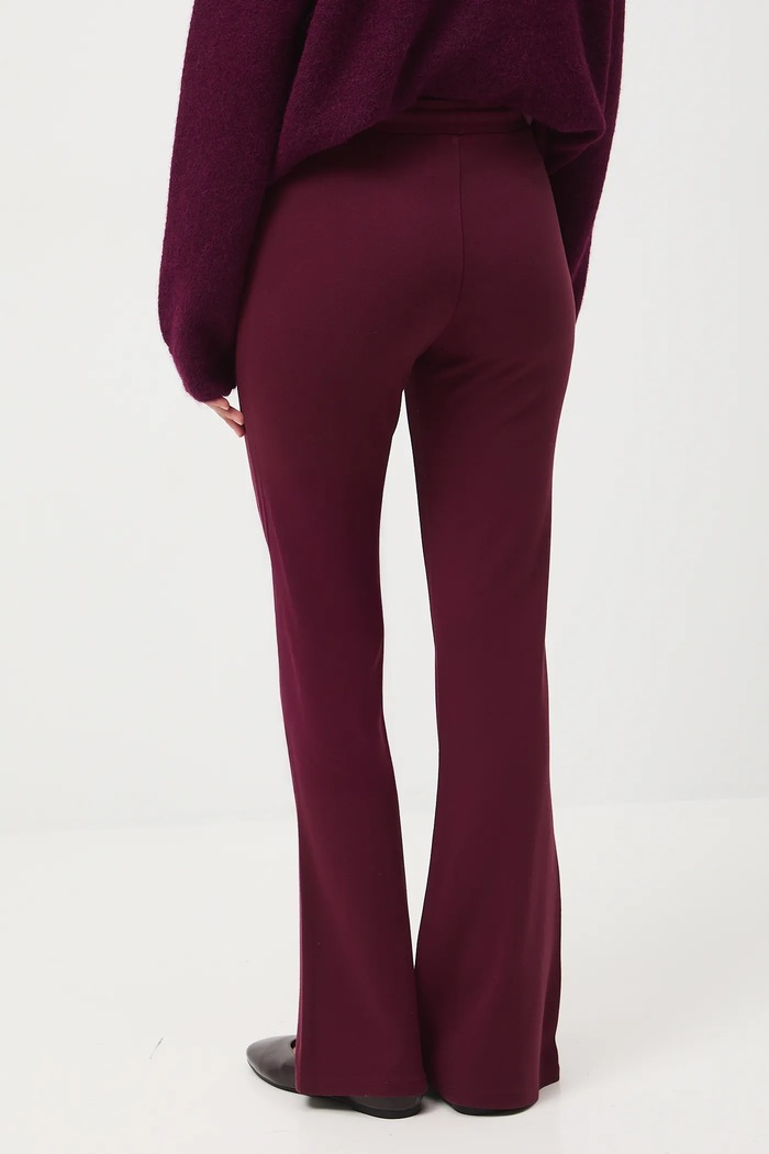 Oblečenie Tepláky flare RW25-SPD604 burgundské