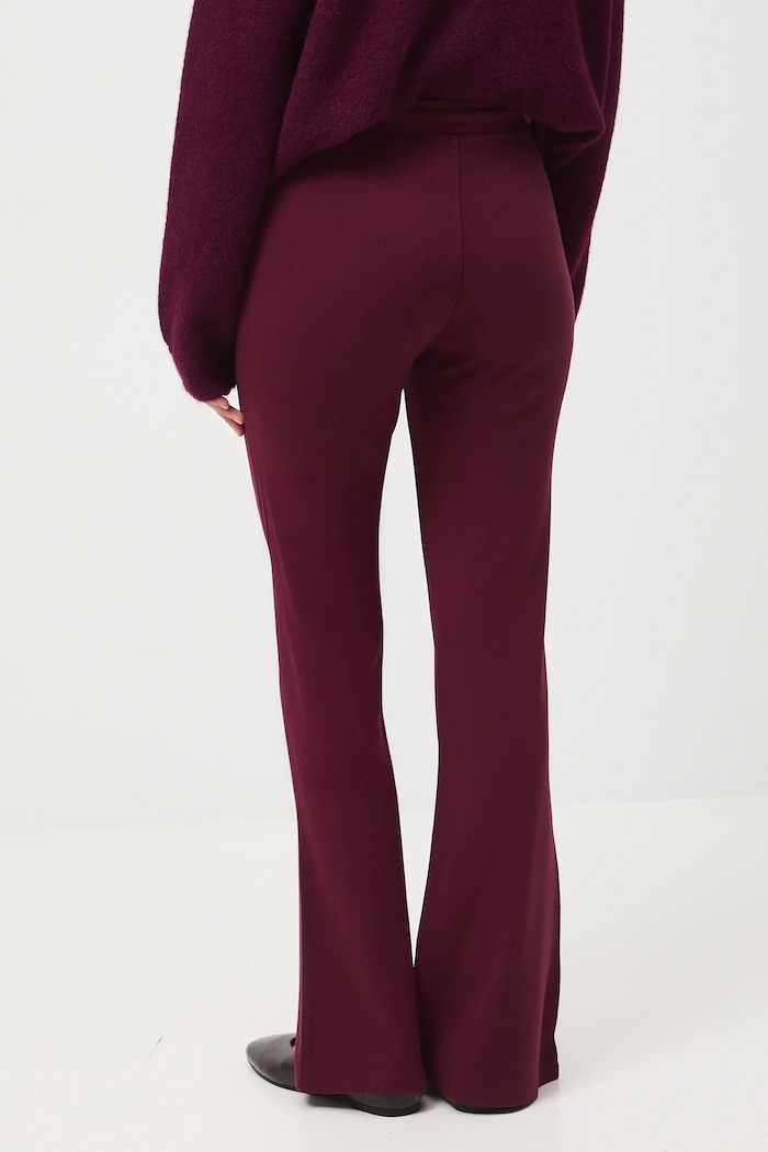 Oblečenie Tepláky flare RW25-SPD604 burgundské