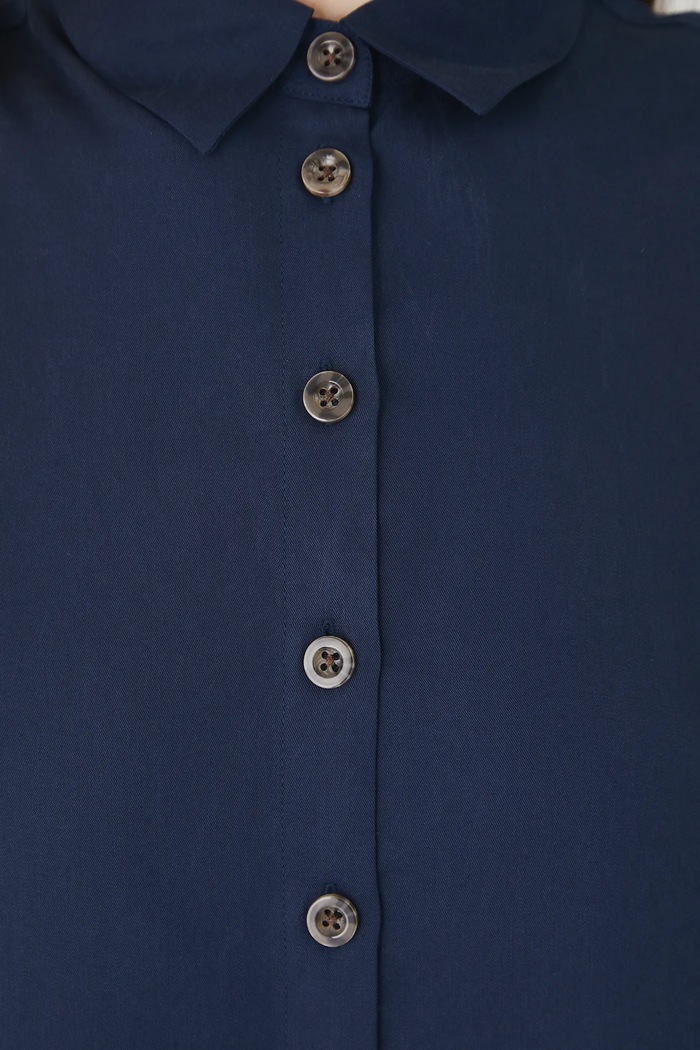 Medicine rochie RW25-SUD016 bleumarin