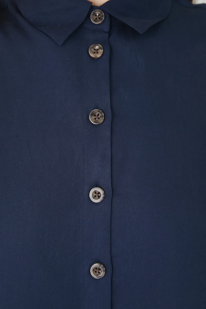 Medicine rochie RW25-SUD016 bleumarin