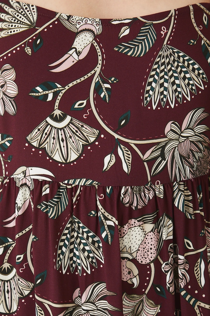 Medicine rochie RW25-SUD107 burgundia