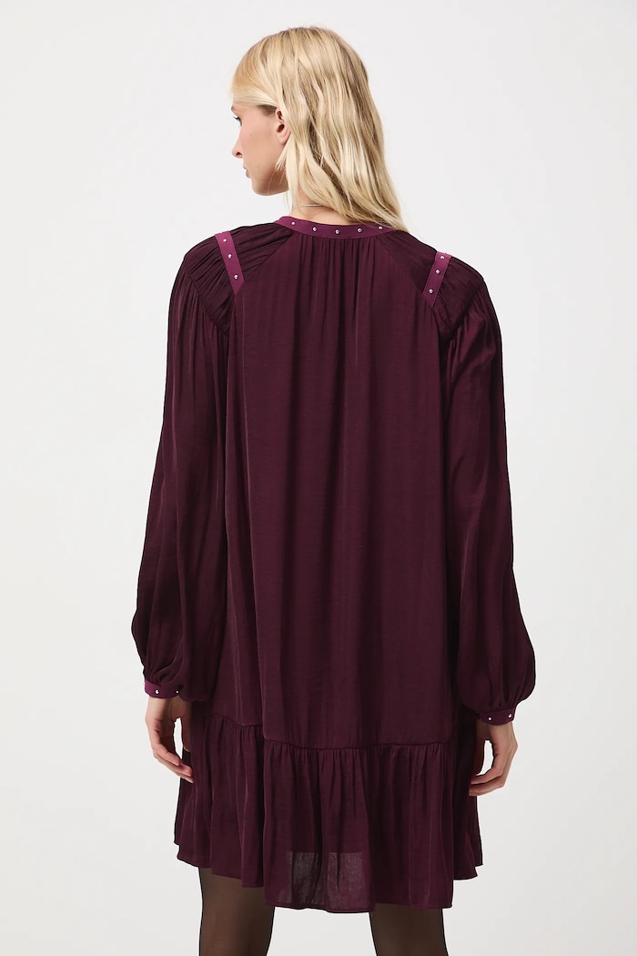 Medicine rochie burgundia RW25-SUD703