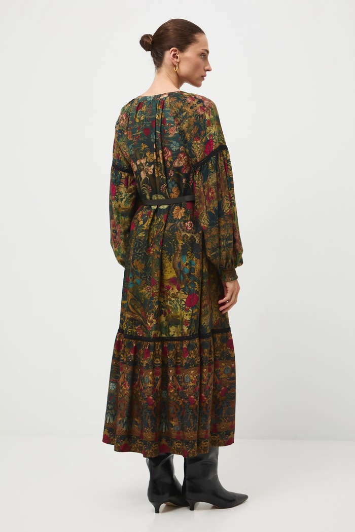 Sukienka z kolekcji Zamek Królewski na Wawelu x Medicine multicolor RW25-SUD850