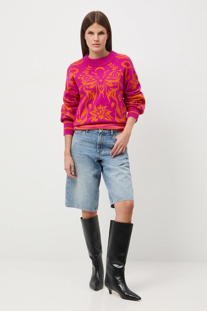 Medicine Sweter pomarańczowy RW25-SWD603