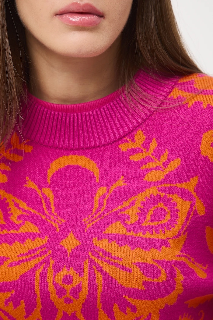 Sweter Medicine pomarańczowy RW25-SWD603