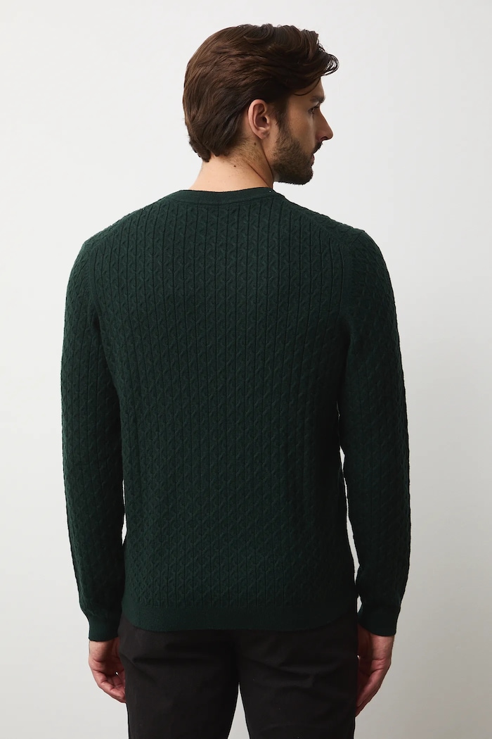Odzież Medicine sweter RW25-SWMB02 zielony
