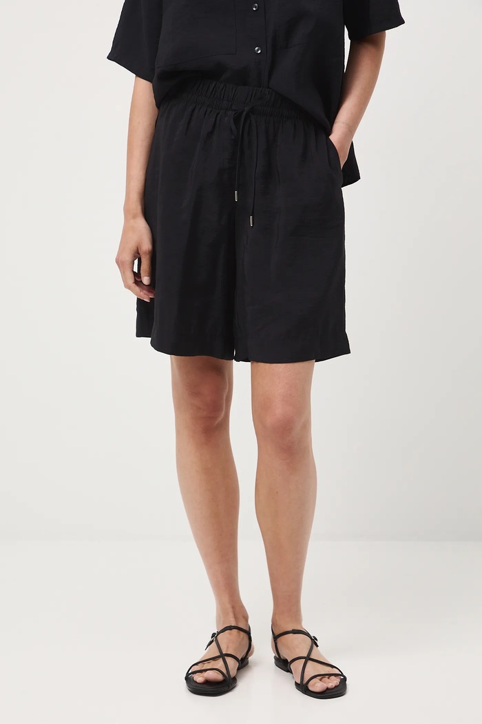 Šortky dámske hladké s modalom RW25-SZD103 čierna RW25