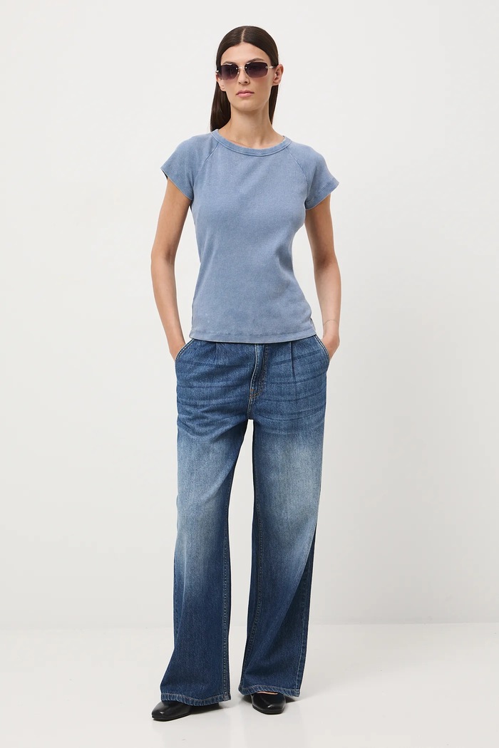 Medicine tricou din bumbac RW25-TSD040 albastru RW25