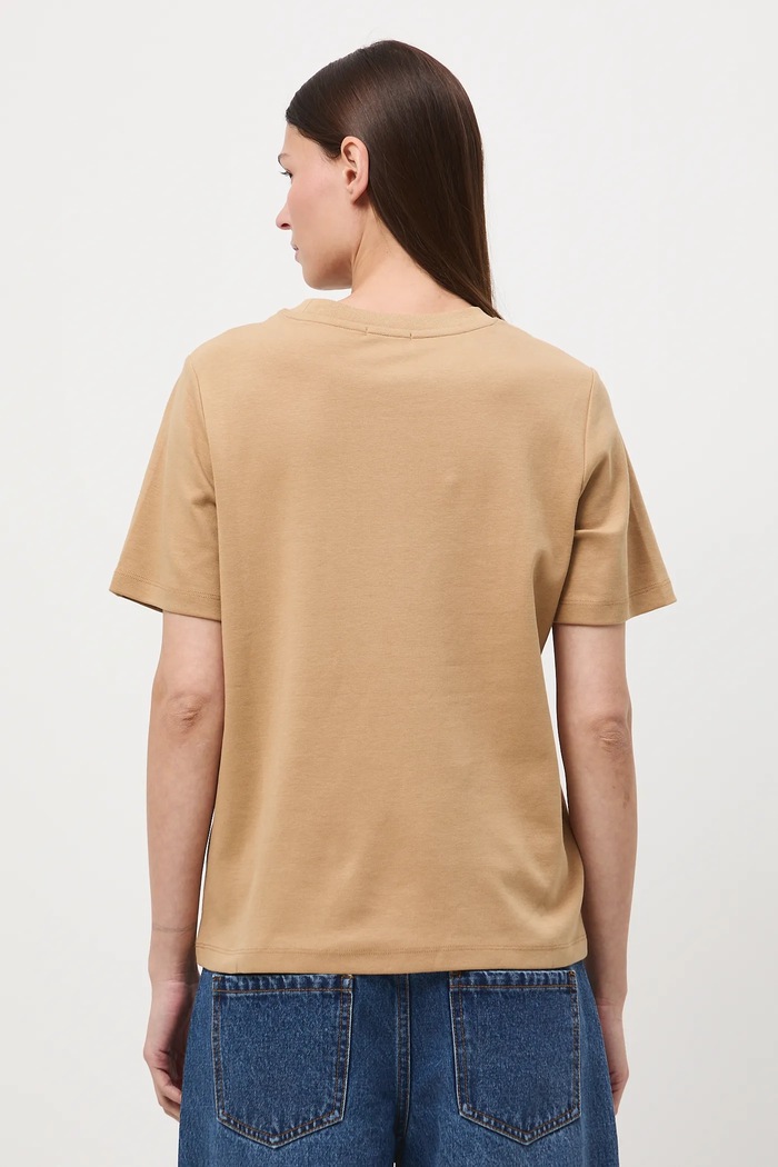 Oblečenie Bavlnené tričko Medicine RW25-TSD041 béžová