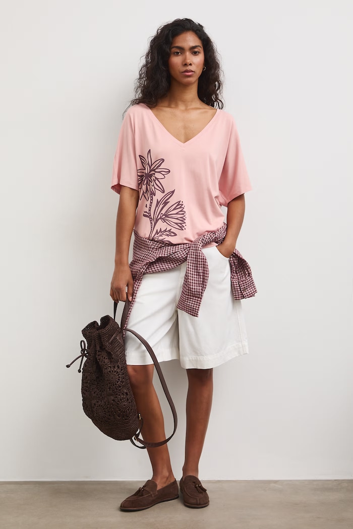 Medicine tricou RW25-TSD108 roz RS26