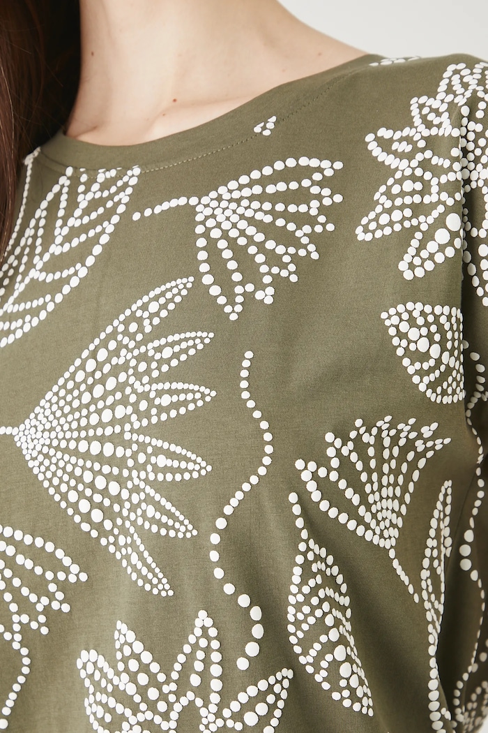 Medicine t-shirt bawełniany RW25-TSD109 zielony
