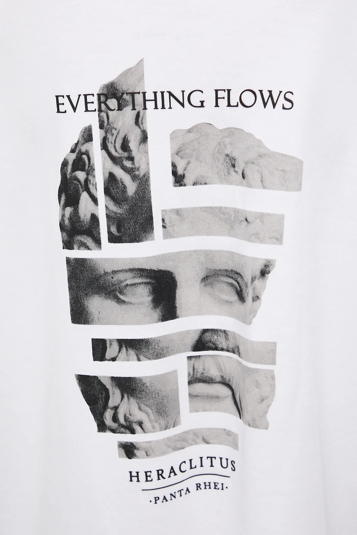 T-shirt bawełniany damski z kolekcji Science – Words of Wisdom RW25-TSD353