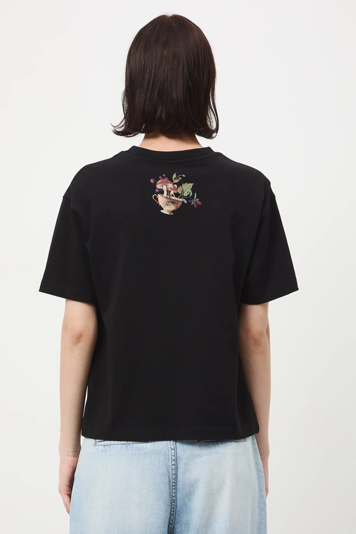 Îmbrăcăminte Medicine tricou din bumbac RW25-TSD907 negru