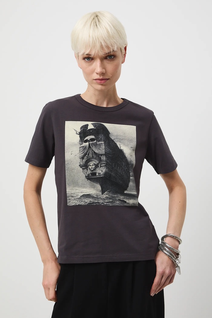 Medicine t-shirt RW25-TSDA58 szürke