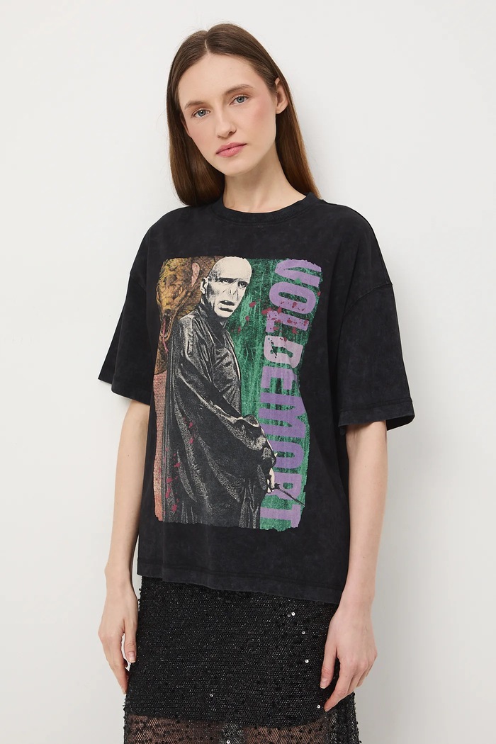 Medicine t-shirt bawełniany nadruk szary RW25-TSDB52