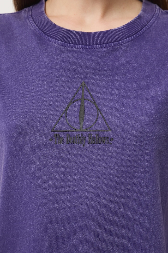 Bavlnené tričko dámske z kolekcie Harry Potter RW25-TSDB58