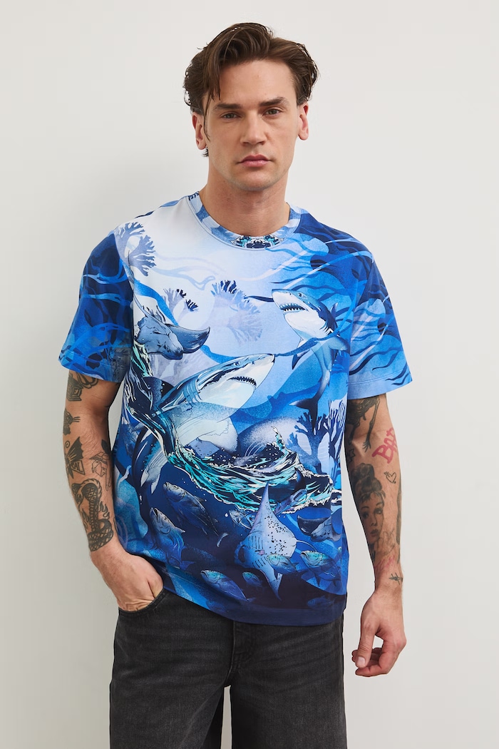 Medicine tricou RW25.TSM107 multicolor RS26