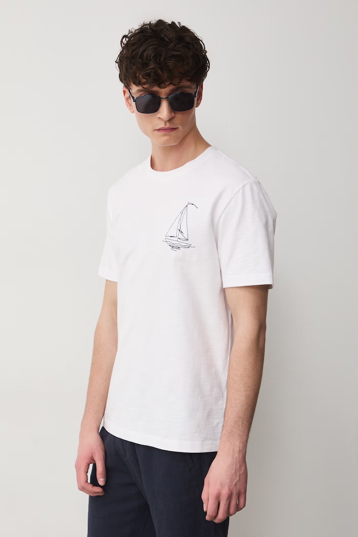 Medicine t-shirt męski bawełniany biały RW25-TSM108