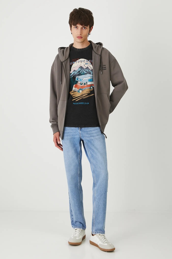 Medicine t-shirt bawełniany RW25-TSM206 szary RW25