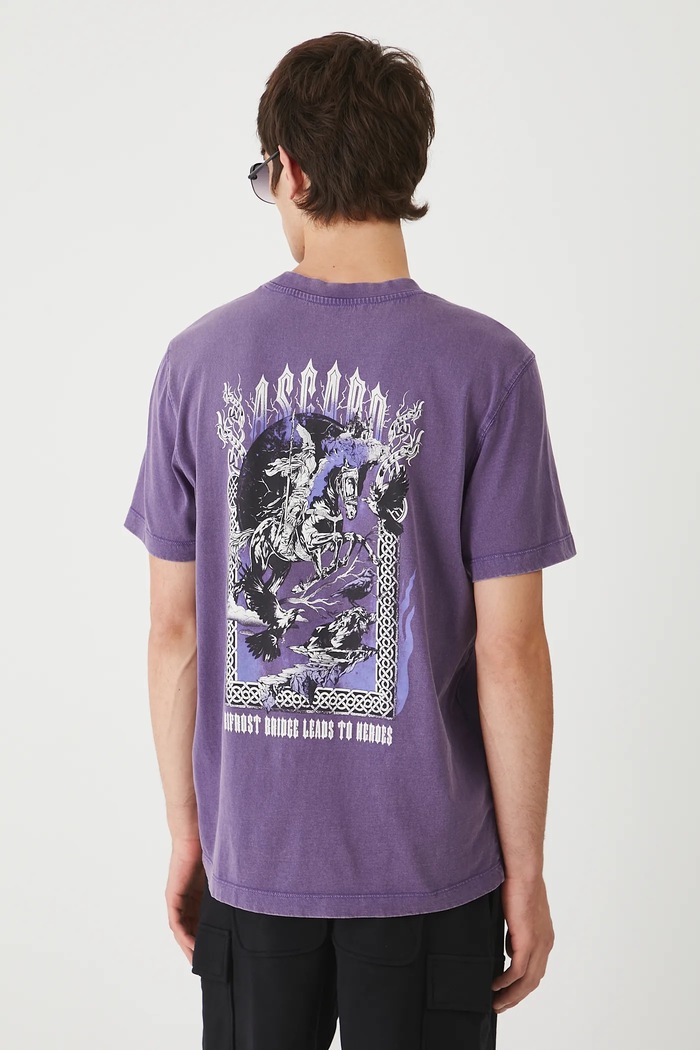 Medicine tricou din bumbac RW25-TSM259 violet