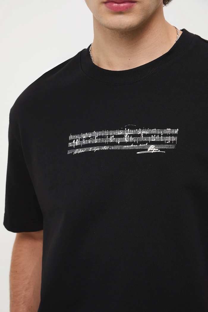 T-shirt bawełniany męski z kolekcji Narodowy Instytut Fryderyka Chopina x Medicine RW25-TSM705