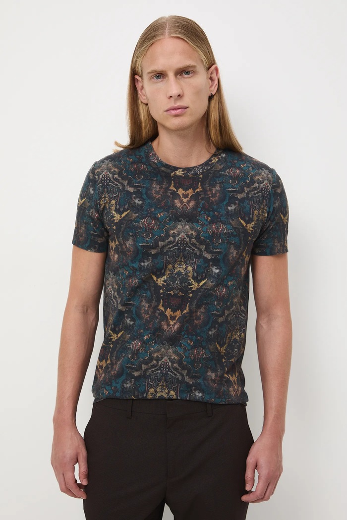 T-shirt męski z kolekcji Zamek Królewski na Wawelu x Medicine multicolor RW25-TSM853