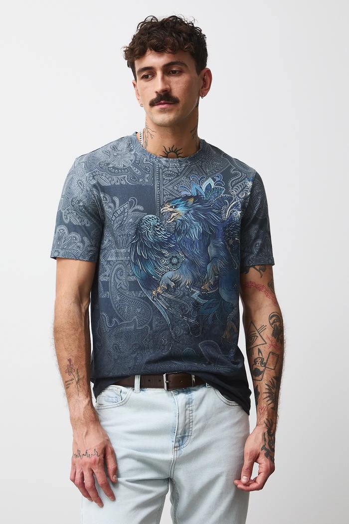 Medicine t-shirt RW25-TSMB14 blu navy RW25