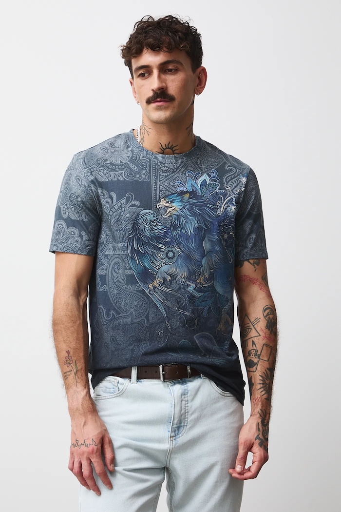 Medicine t-shirt RW25-TSMB14 blu navy RW25
