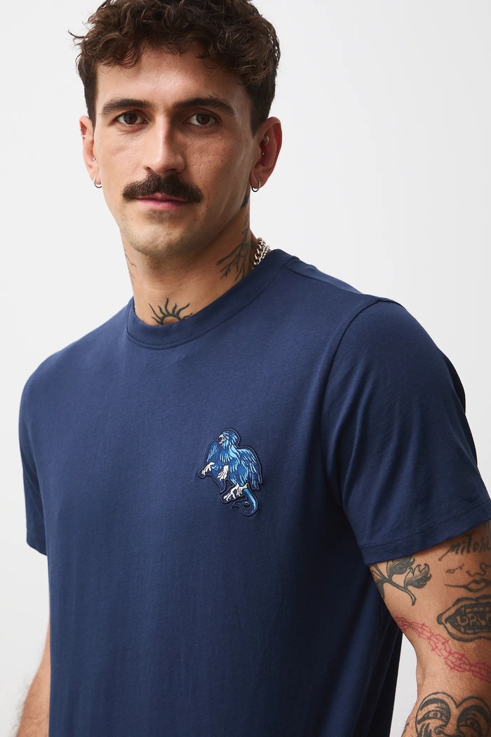 Medicine t-shirt in cotone blu navy RW25-TSMB19