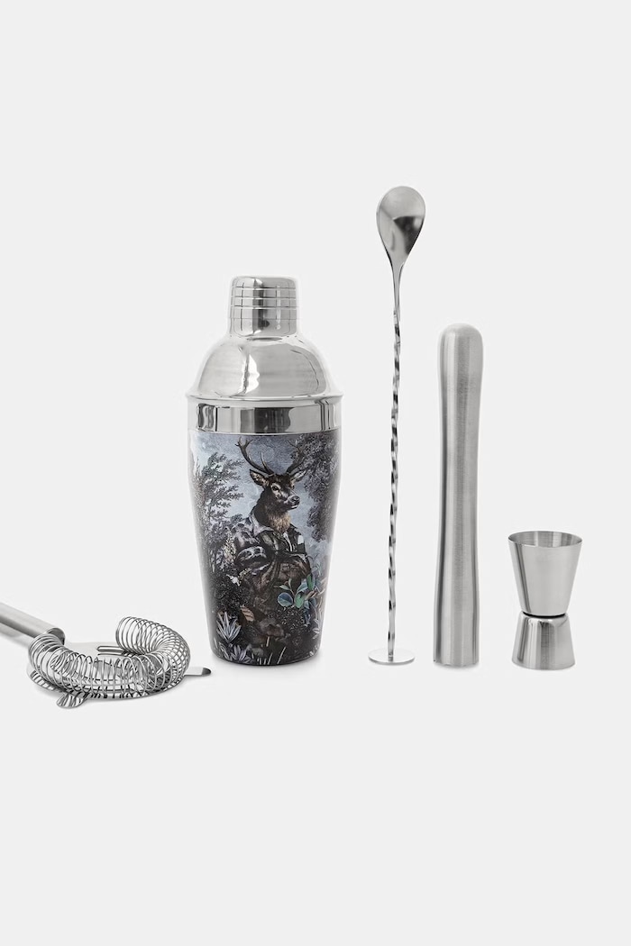 Set de bar din oțel inoxidabil argintiu RW26-BAU804