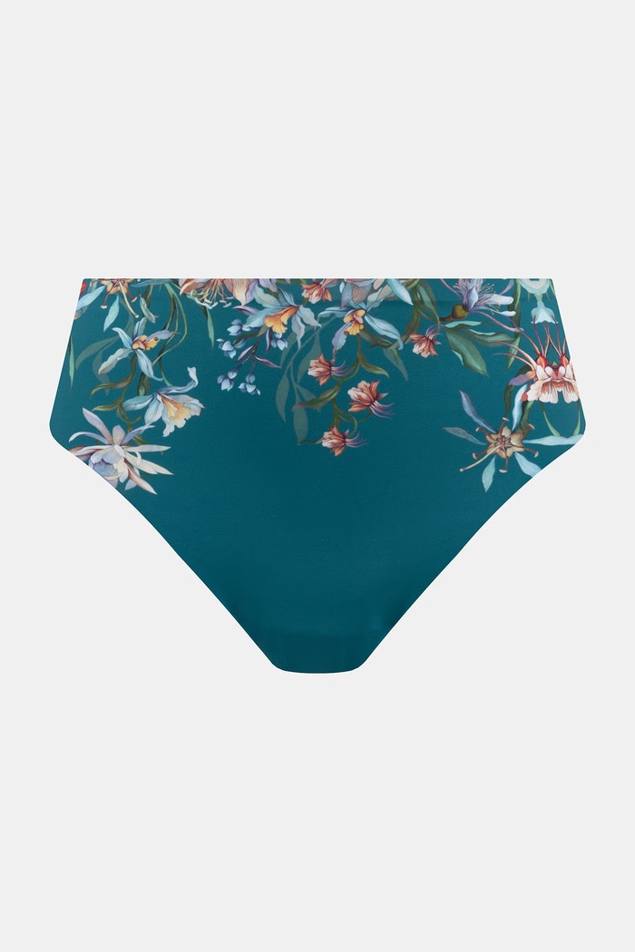 Figi damskie w kwiaty 2-pack RW26-BID304 turkusowy RW26