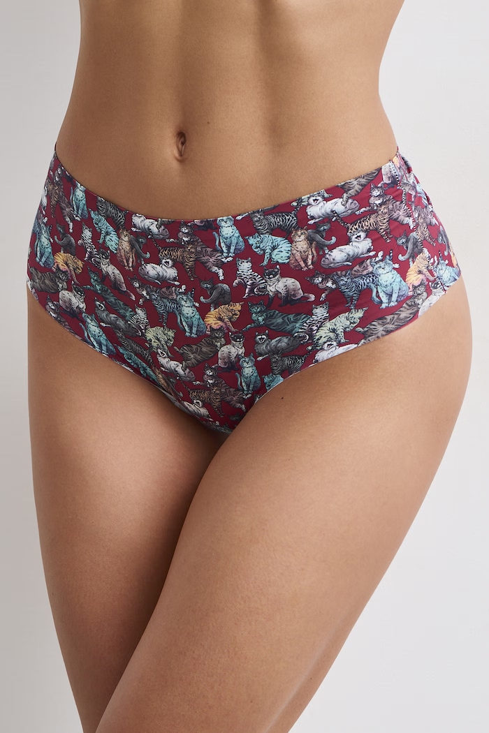 Figi damskie z motywem zwierzęcym 3-pack RW26-BID305