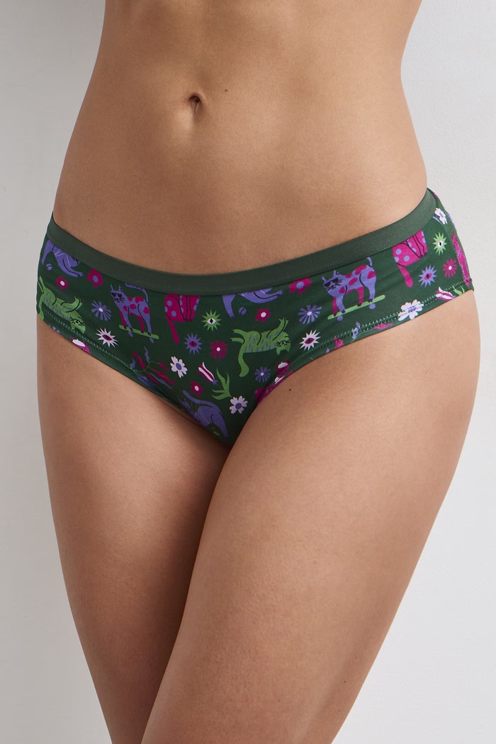 Medicine Figi damskie bawełniane z elastanem 2-pack RW26-BID807
