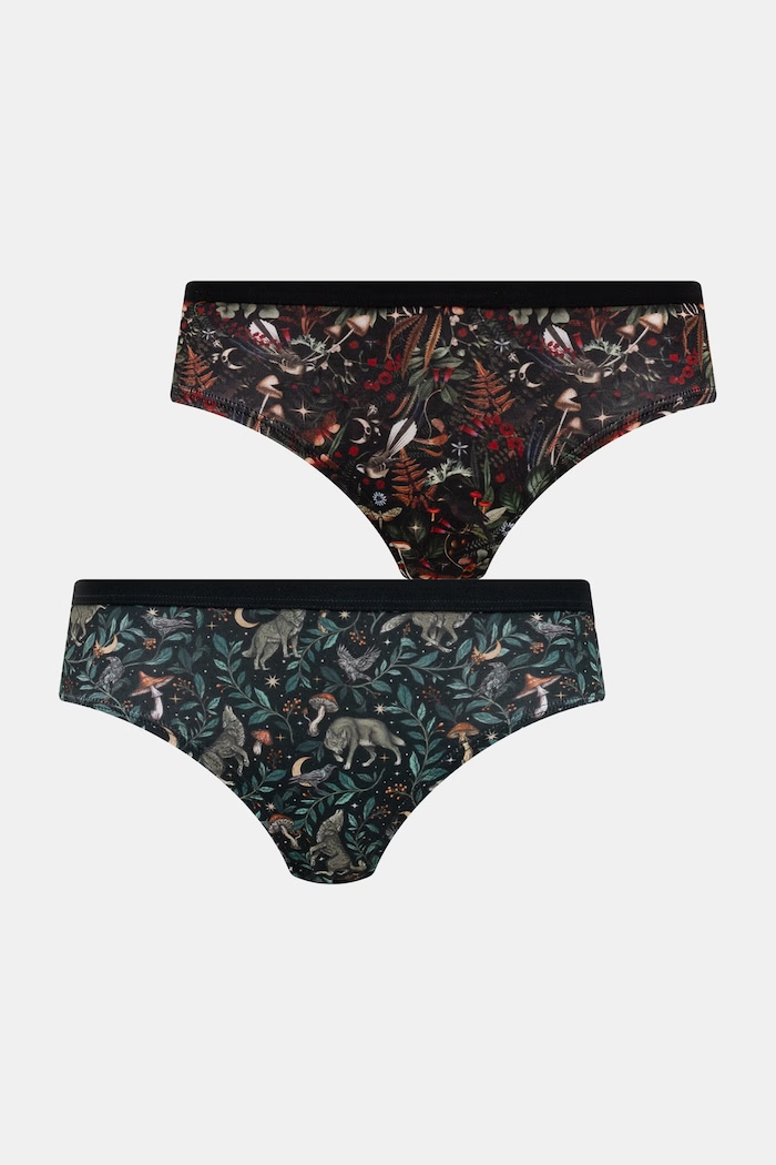 Medicine Figi damskie bawełniane z elastanem 2-pack RW26-BID812 multicolor RW26