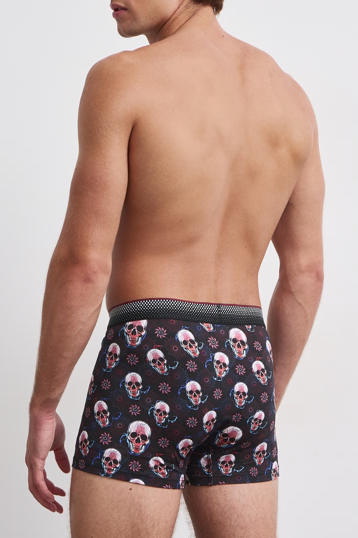 Medicine Bokserki dopasowane męskie bawełniane z elastanem 2-pack RW26-BIM103